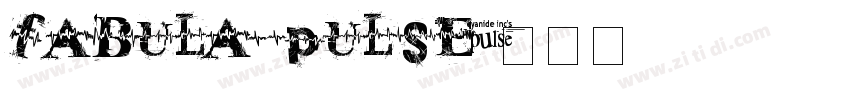 Fabula Pulse字体转换